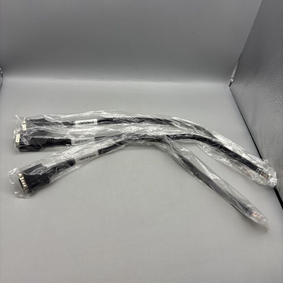 18" Serial RJ50 10-Pin DB9 9-pin Cable Adapter Compatible w/ Gilbarco M09747B01 - Picture 1 of 8
